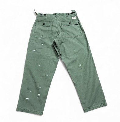 Polo Ralph Lauren Fatigue Utility Pants, Boro Repair Military, RRL