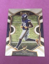 2020 Panini Select Football Concourse Justin Jefferson #61 Rookie Card
