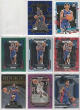 NBA Marcus Sasser Pistons 2023-24 Panini Prizm Select ROOKIE SP CARD LOT