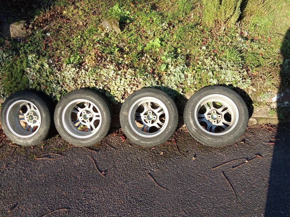 1 Satz Alu kompletträder  185 65 R15 Zoll Lochkreis 100. - Bild 3 von 4