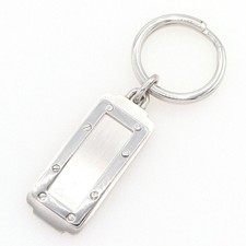 Cartier Santos Schlüsselanhänger T1220188 Silber Edelstahl gebraucht Keychain