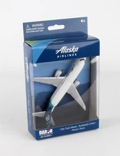 Daron Alaska Single Plane Toy B737-8W "5 1/2 Inches Long"