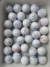 33 Callaway Supersoft Splatter 360 Mix MINT 5A AAAAA Used Golf Balls