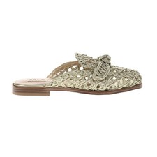 MIA Layce Metallic Mules Womens Gold Flats Casual ML2685-GLD