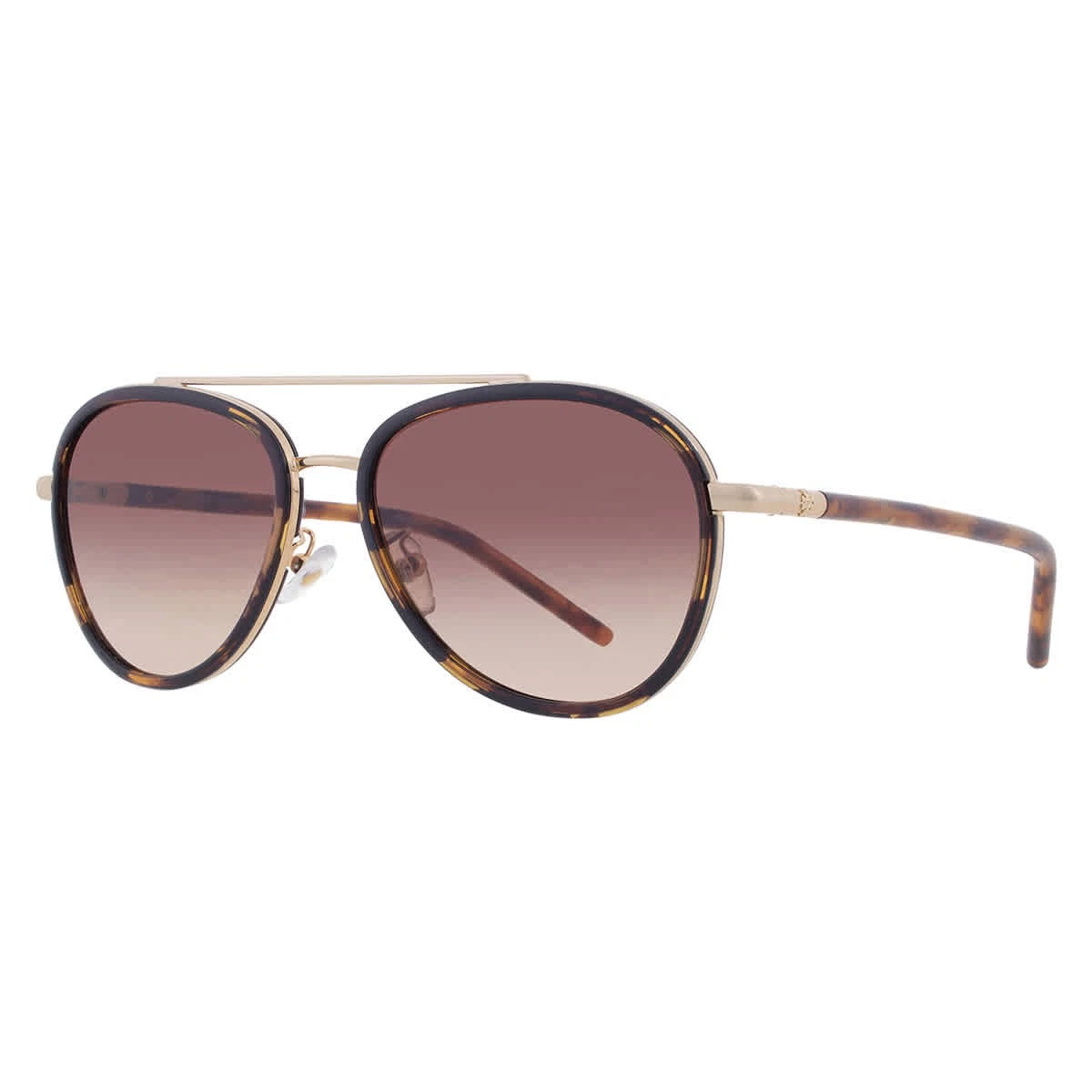 Tory Burch Aviator Sunglasses‎ TY9009 Brown Gold Case Plastic Frames Only Tory Burch Aviator Sunglasses for Women for sale | eBay main image 2
