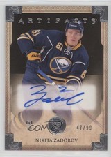 2013 Artifacts Roman Numeral Rookies Redemptions 47/99 Nikita Zadorov Auto 2d8