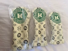 NEW Kraken Golf Headcover Set - Driver, Fairway and Hybrid ALL 3 Headcovers
