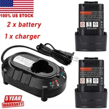 For Makita 10.8V 4.8Ah Lithium battery & Charger BL1013 BL1014 10.8V-12V DC10WA