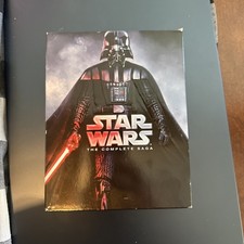 Star Wars The Complete SAGA Blu-ray 9 Disc Box Set Episodes 1-6  READ 