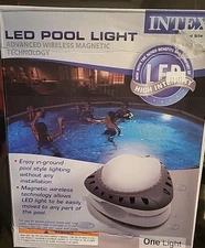 Ocean Blue Rechargeable LED Above Ground Swimming Pool Light New Free Shipping 