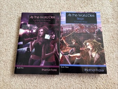 As the World Dies Books 2 And 3 By Rhiannon Frater First Edition Paperbacks