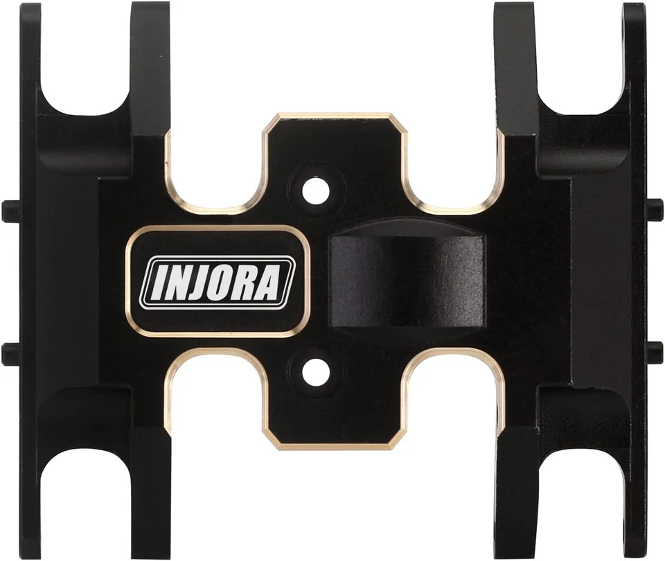 INJORA Brass Skid Plate-Heavy Counterweight Chassis Accessories for 1/24 RC...  - Image 3 of 4
