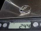 Vintage Estate Sapphire Old Mine Diamond Ring in Platinum Size 7 Jewelry — photo 8
