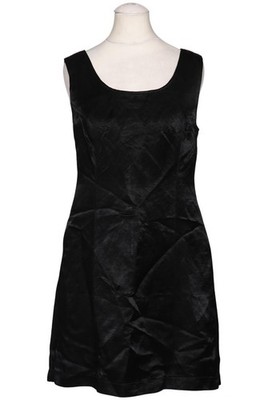 TANDEM Kleid Damen Dress Damenkleid Gr. EU 34 Leinen Schwarz #yztrcg4