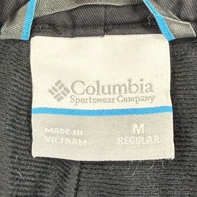 Columbia Omni Tech Snow Pants Men's M Black Ski Snowboard Slopes