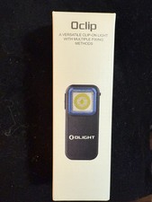 Olight Oclip 300 Lumen USB-C Rechargeable Clip-On Flashlight Red Light