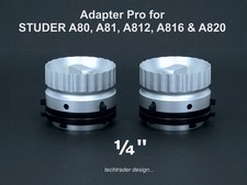 2 NAB adapters per ¼ inch for STUDER A80, A8...