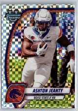 2024 Bowman University Chrome #17 Ashton Jeanty X-Fractor