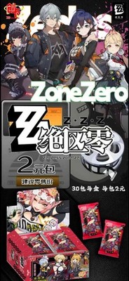 Zero Zenless Zone Premium Card CCG Holo Sealed Booster Box 30 Pack