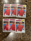 Mike Trout 6 Card Lot  Los Angeles Angels 2026 Topps Heritage