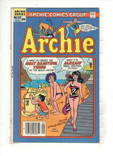 ARCHIE #319 VF+, Dan DeCarlo sexy Veronica swimsuit cover & GGA, Betty, 1982