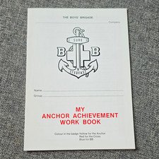 Vintage The Boys' Brigade My Anchor Achievement Work Book Boys Brigade Book