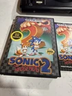 Sega Genesis Sonic The Hedgehog 2 Not For Resale CIB Tested Working 16 Bit
