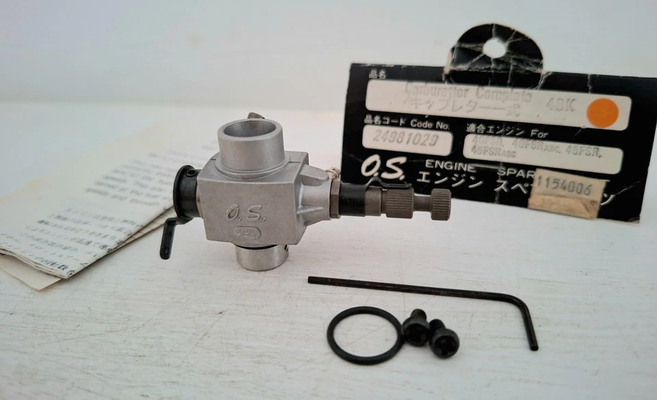 OS Carburateur 4BK neuf  pour moteur OS 40 FSR et ABC, 45 FSR et ABC - Photo 4/4