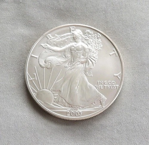 2003 - AMERICAN EAGLE - One Dollar - .999 1oz Fine Silver
