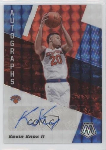 2019-20 Panini Mosaic Choice Fusion Red Prizm Kevin Knox II #AM-KNX Auto