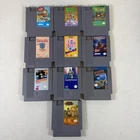 Lot of 10 Nintendo NES Vintage Video Games Bundle Tested Working