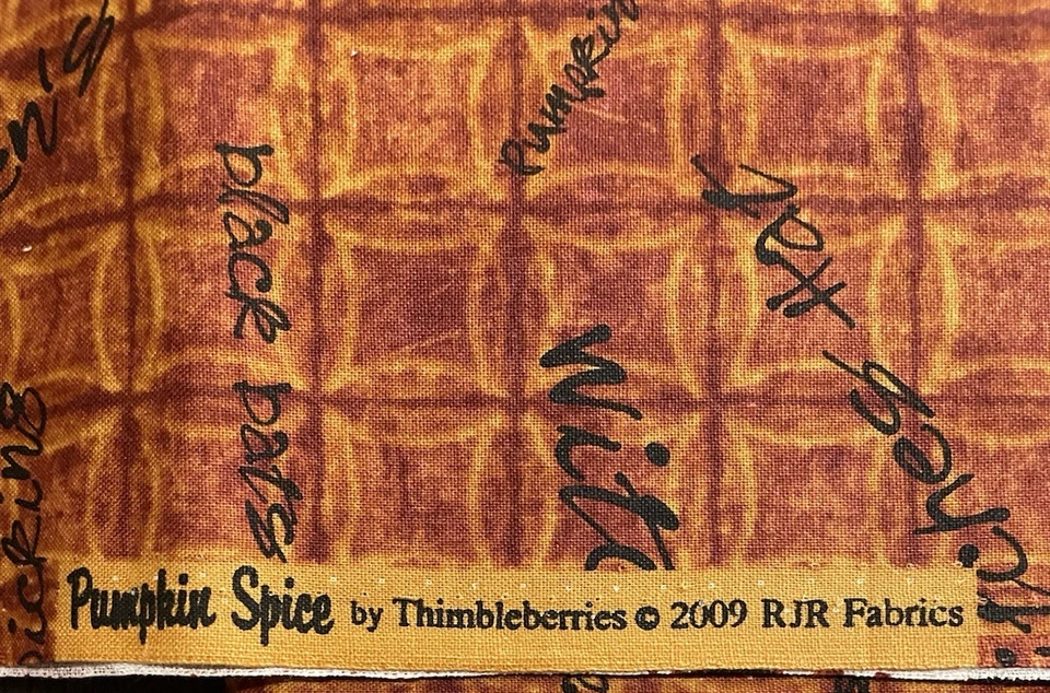 Pumpkin Spice by Thimbleberries RJR Fabrics Cotton Fabric 3.33 Yds X 42 in Wide - Image 2 of 4