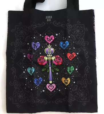 Sailor Moon x Anna Sui Eco Bag with Rose Pattern Pouch | eBay
