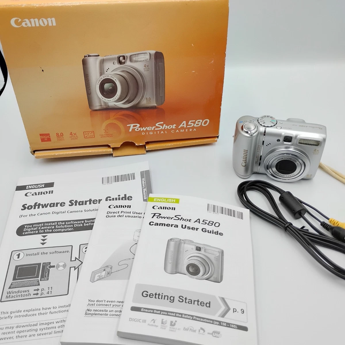 Canon A580 シルバー オートフォーカス Canon Powershot A580 Digital Cameras for Sale - Shop New & Used