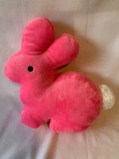 Weighted Pink Bunny Peep, 5 lbs, Plush Stuffed Animal, washable buddy, rabbit