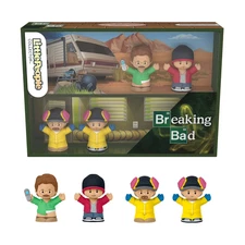 New Little Collector People 4 Breaking Bad Figures Walter White Jesse Pinkman