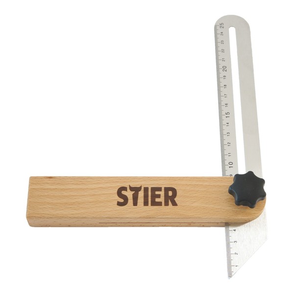 Stier PräZisions-Schmiege LäNge 250 Mm Schmiege Winkel Winkelmesser-image