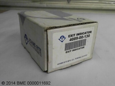 Adams Rite --4089-00-130-- Exit Indicator | eBay