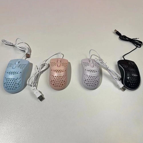Office Esports Hollow Out Design Gaming Mouse Back Light Wired Cable _wa - Photo 4/15