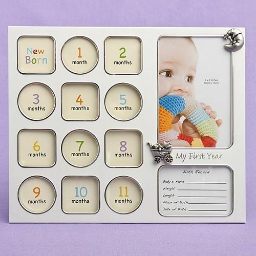 monthly baby frame