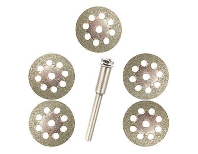 DIAMANT BESCHICHTETE 22mm TRENNSCHEIBEN MINI SCHLEIFSCHEIBEN TRENNEN FÜR DREMEL