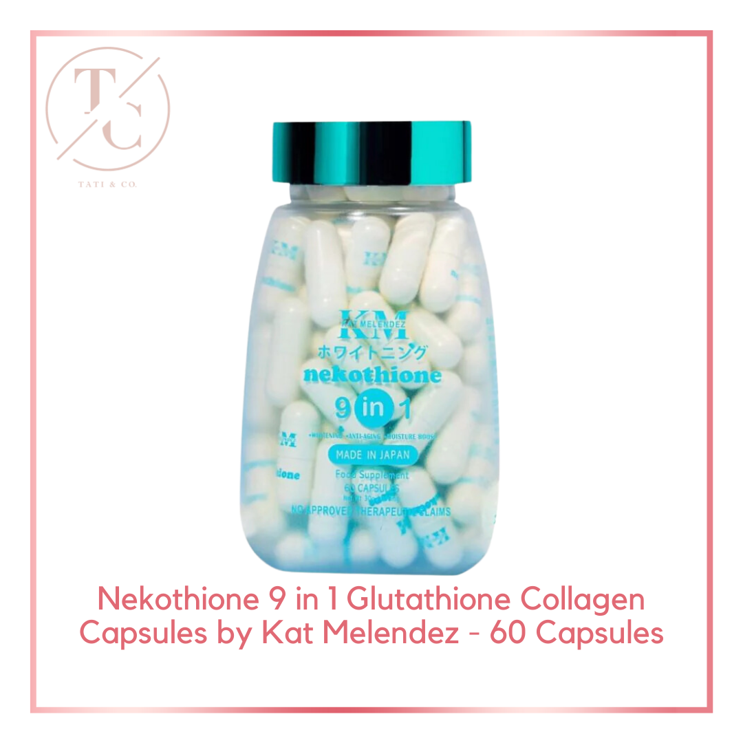 glutathione kath melendez Nekothione 9 in 1 Glutathione Collagen Capsules by Kat Melendez - 60  Capsules