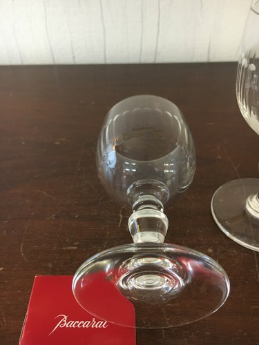 40 Glasses Wine White Model Renaissance IN Crystal Baccarat / Price per Unit - Picture 9 of 10