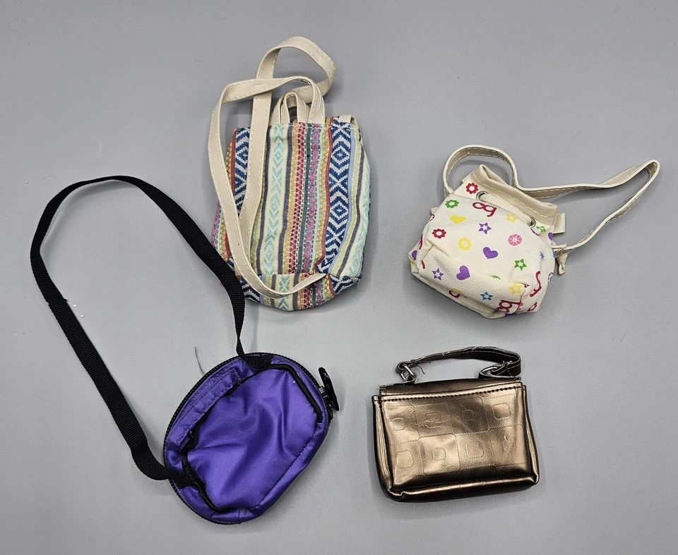 Lote de accesorios de monederos y bolsos para muñecas de 18 pulgadas - OG y Toys R Us (4 piezas) Foto 3 de 3