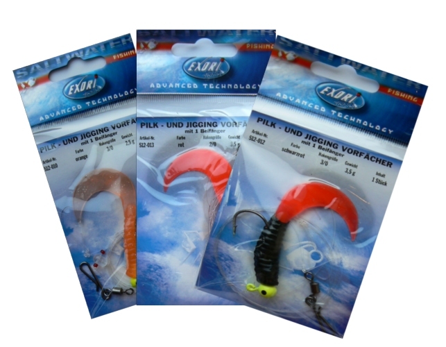 AMZfishing Oktopus Beifänger System - Profi Köder Für Meeresangeln Auf Dorsch & Köhler