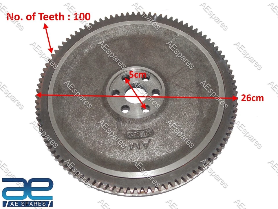 For Suzuki Samurai Sj413 Engine Cylinder Block Flywheel OEM 12620M83011 S2u - Image 2 of 4