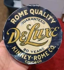 Vintage Tin Clip On Mattress Advertising Sign Rome Quality Deluxe