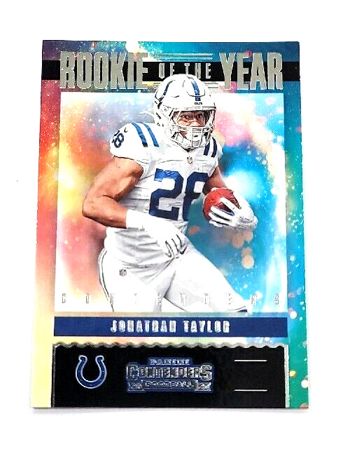 2020 Panini Contenders Jonathan Taylor Rookie Of The Year #RY-JTA