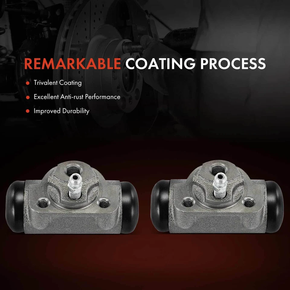 2Pcs Rear Drum Brake Wheel Cylinder for Ford Mustang Mazda B2300 B3000 Mercury - Image 3 of 4