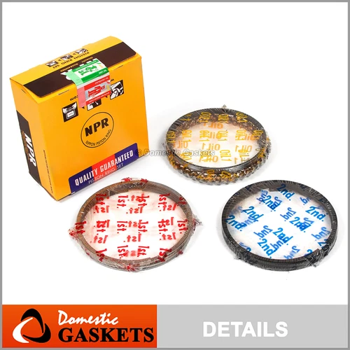 NPR Piston Rings Fit 83-96 Ford Probe Mazda 626 MX6 B2200 2.0L 2.2L FE F2